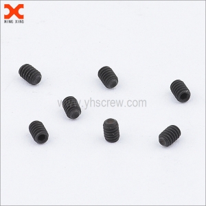 black oxide miniature socket head set screw wholesale