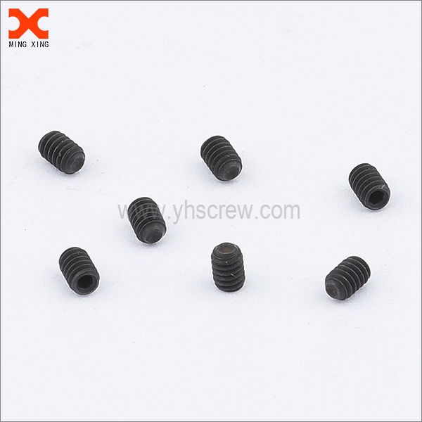 black oxide miniature socket head set screw wholesale