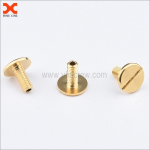 custom brass slotted screws manufacturer