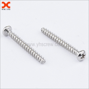 pan head phillips drive hi-lo thread forming screw