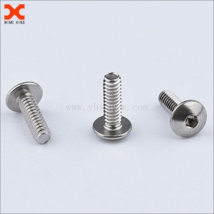 custom hex socket stainless steel truss head screws supplier