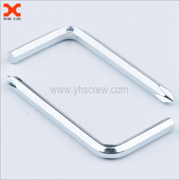 two way allen key wrench with phillips
