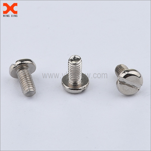 stainless steel cheese slotted head machine screw