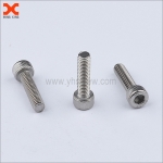 M4 cylindrical head stainless steel socket head cap screws