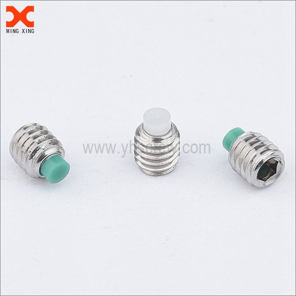 Brass Tipped Set Screws Hex Socket Cone Point