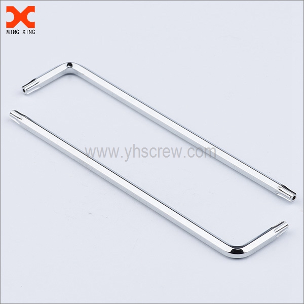 special security hex allen wrench with hole