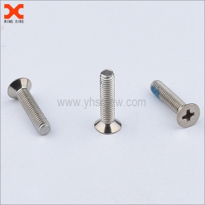 nylon phillips stainless steel flat head machine screws