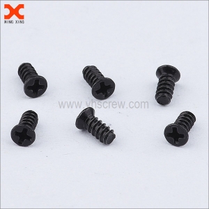 black zinc plated screws self tapping machine screws