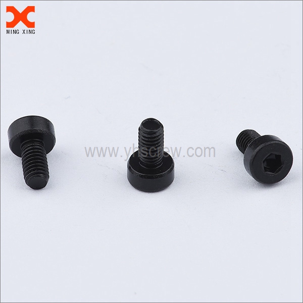 12.9 grade black oxide cheese head hex socket cap screw