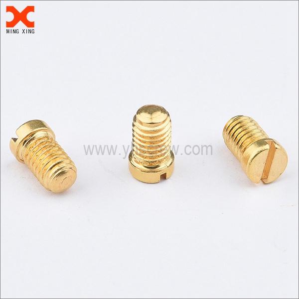 cheese head slotted brass screws for sale