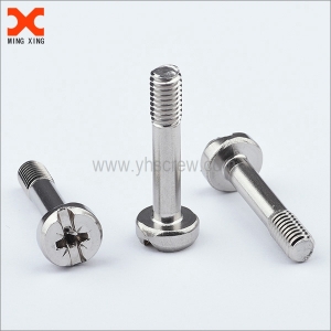 Pozidriv slot pan head steel nickel plated m4 captive screw