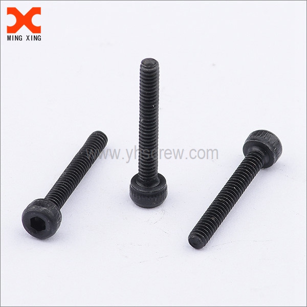 DIN 912 socket cap black oxide stainless steel screws supplier