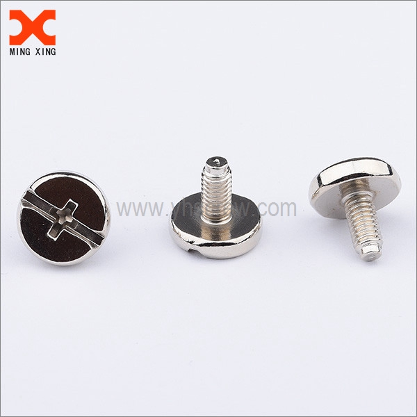 Custom cross recessed slotted cheese head screw supplier