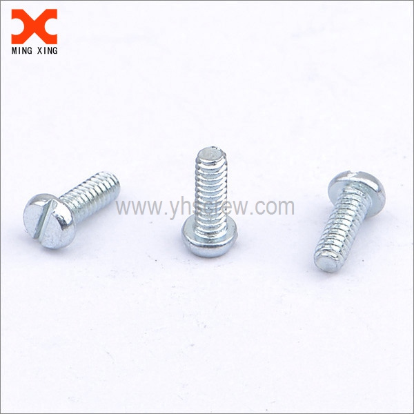 stainless steel round head slotted machine screws