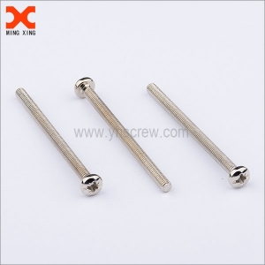 stainless steel pozi pan head #6-32 machine screw