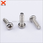 m6 self aligning cross recessed pan head machine screw