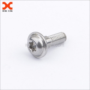 Stainless steel torx washer head galvanized machine screws