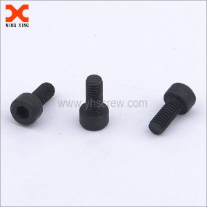 black oxide hex drive socket cap screw