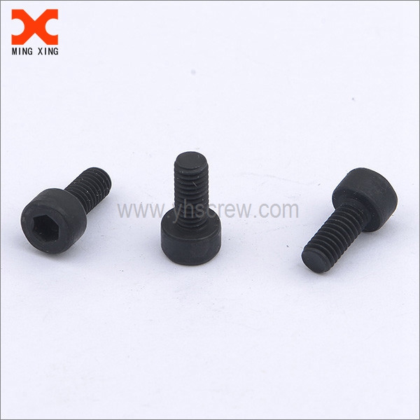 black oxide hex drive socket cap screw