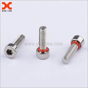 Tamper-proof screws self sealing screws socket cap machine screws 
