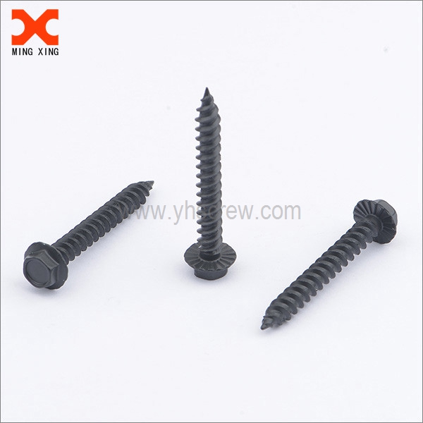 Zinc-Nickel Plating hex washer head thread forming screw