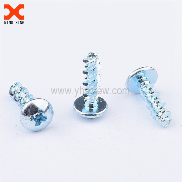 galvanized high low thread dome head self tapping screws