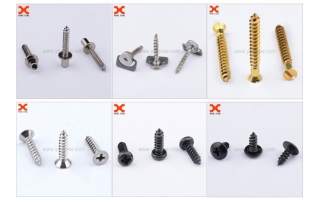 Type of self-tapping screws and their uses
