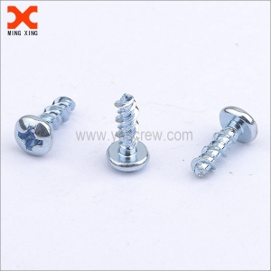 Galvanized sheet metal screws Phillips pan head