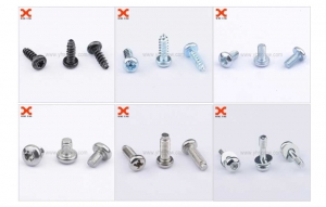 What are the different types of screw heads
