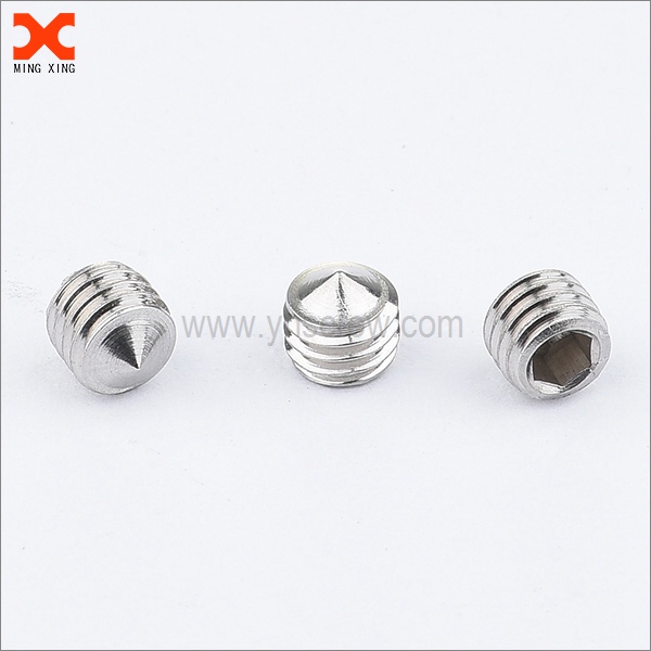 Types of set screws