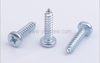 3 common types of self-tapping screws drives