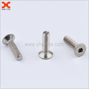 Flat countersunk head screw supplier