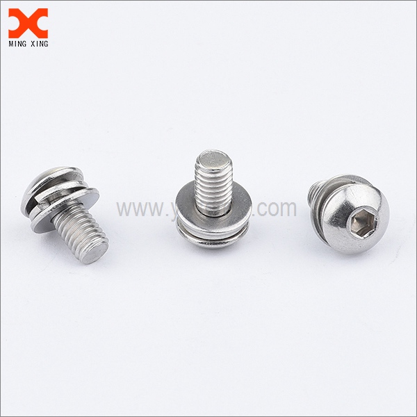 Button head stainless steel screws supplier