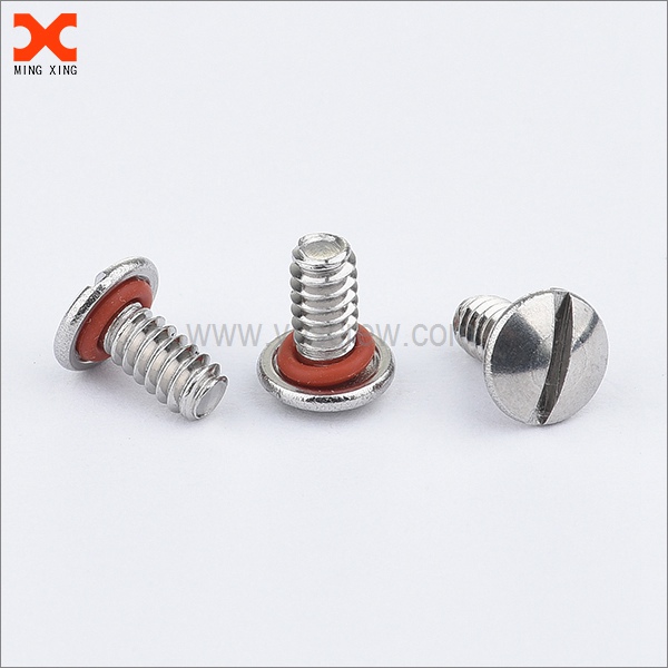 Screw with o ring