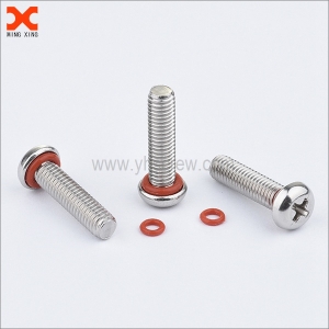 Screw with o ring